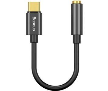 Xiaomi | Кабель-перехідник Baseus Type-C Male to 3.5mm Female Adapter L54 Black (CATL54-01) 774118 фото