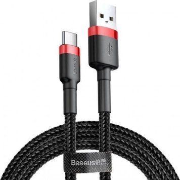 Xiaomi | Кабель Baseus Cafule для Type-C 2A / 3m Black-Red CATKLF-U91 773732 фото