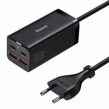 Xiaomi | Мережевий зарядний пристрій Baseus GaN 3 Pro 100W Black (CCGP000101) 773884 фото