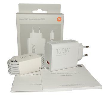 Xiaomi | Зарядний пристрій Xiaomi 100W Charging Combo ( BHR095VEU) 774136 фото