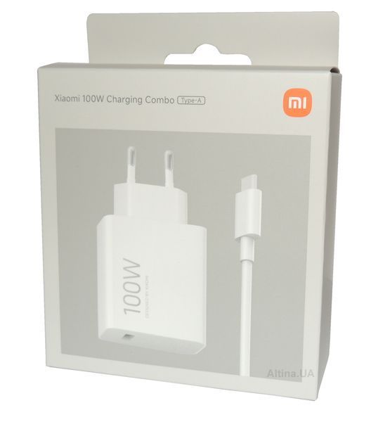 Xiaomi | Зарядний пристрій Xiaomi 100W Charging Combo ( BHR095VEU) 774136 фото