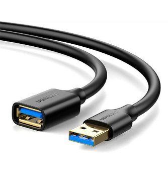 Xiaomi | UGREEN US129 USB 3.0 Extension Male Cable 3m (Black) (UGR-30127) 774094 фото
